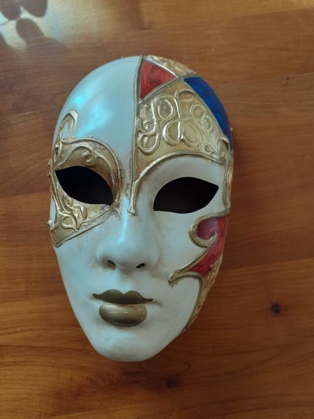 V&eacute;ritable masque de venise