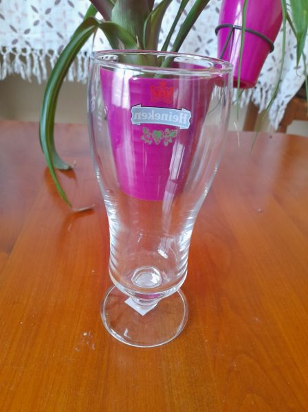 Vente Verre &agrave; bi&egrave;re publicitaire heineken