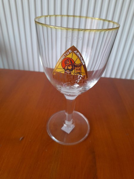 Verre &agrave; bi&egrave;re publicitaire steen brugge 33 cl