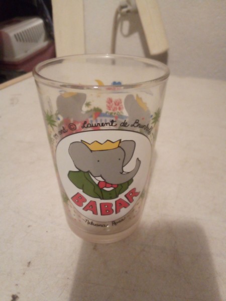 Verre a moutarde babar