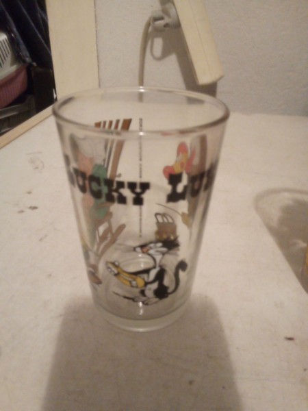 Verre a moutarde lucky luke