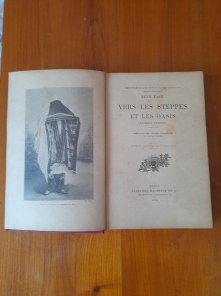 Vente Vers les steppes et les oasis  ; fage ren&eacute;