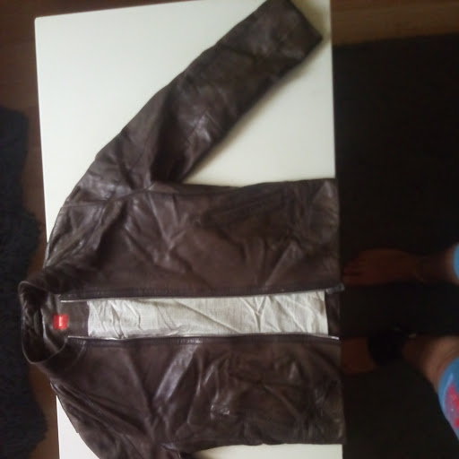 veste cuir hugo boss