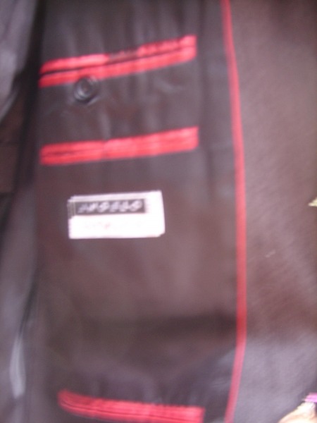 Veste et pantalon gris fonc&eacute; pas cher