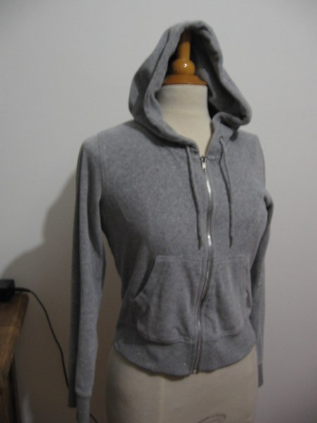 Veste gilet sweat capuche