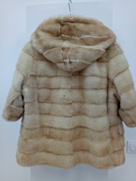 Veste large à manches 3/4, en vison pas cher