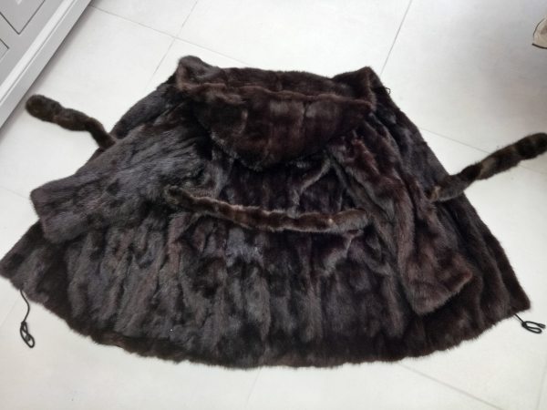 Veste ou manteau court en vison pas cher