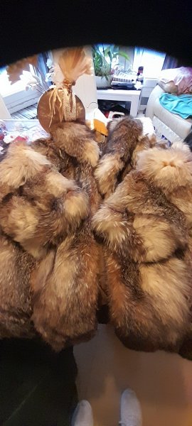 Veste renard  très bon etat taille 44