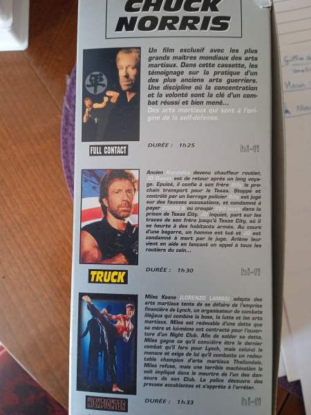 Vhs "chuck norris"