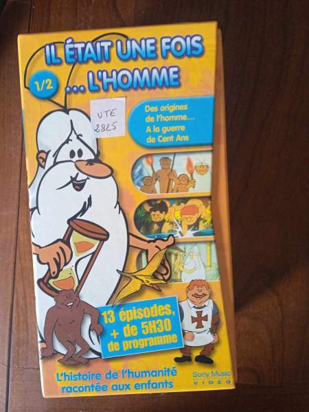 Vhs "il &eacute;tait une fois l'homme"