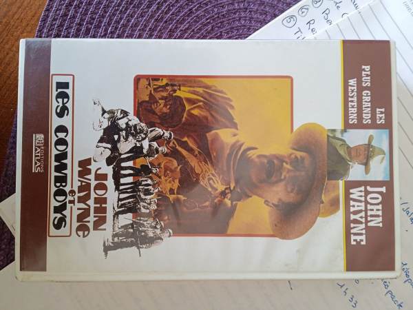 Vhs "john wayne et les cowboys"
