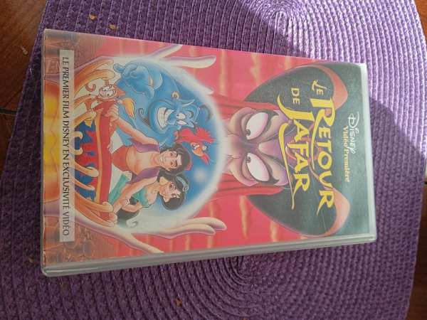 Vhs "le retour de jafar"