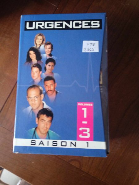 Vhs "urgences" saisons 1