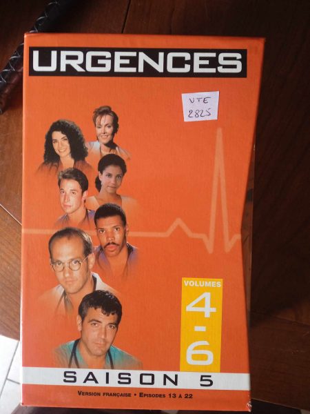 Vhs "urgences" saisons 5