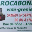 Vide grenier de la rue de bône à antony - 17.09.22