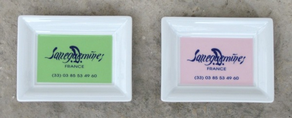 Vide-poches publicitaires porcelaine sarreguemines