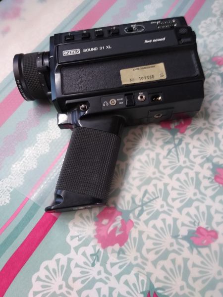 Vintage caméra super 8-eumig sound 31 xl pas cher