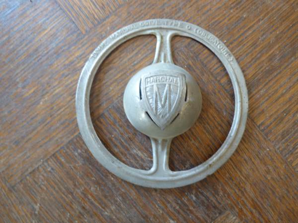 Vintage insigne cache lampe marchal ogive type 0