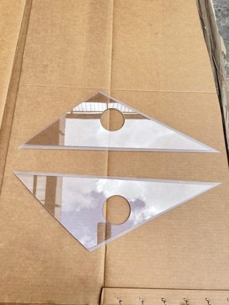 Vitres triangles avant ferrari f40 lm