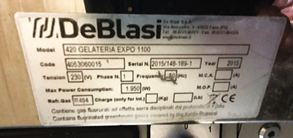 Annonce Vitrine a glaces