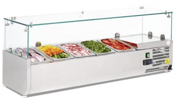 Vente Vitrine &agrave; ingr&eacute;dients / saladette - neuve