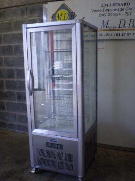 Vitrine &agrave; p&acirc;tisserie 400l polar 230 volts emdb pas cher