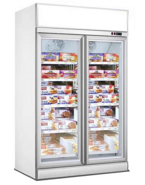 Vitrine murale r&eacute;frig&eacute;r&eacute;e 2 portes - neuve