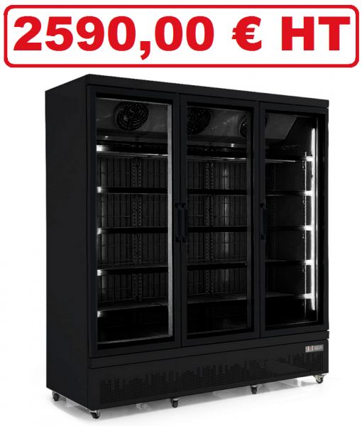 Vitrine murale r&eacute;frig&eacute;r&eacute;e 3 portes neuve et livr&eacute;e