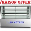 Vitrine réfrigérée 480 l en service arrière -neuve