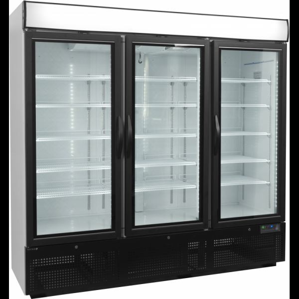 Vitrine réfrigérée négative en 3 portes