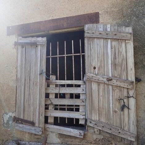 Volets ancien en bois