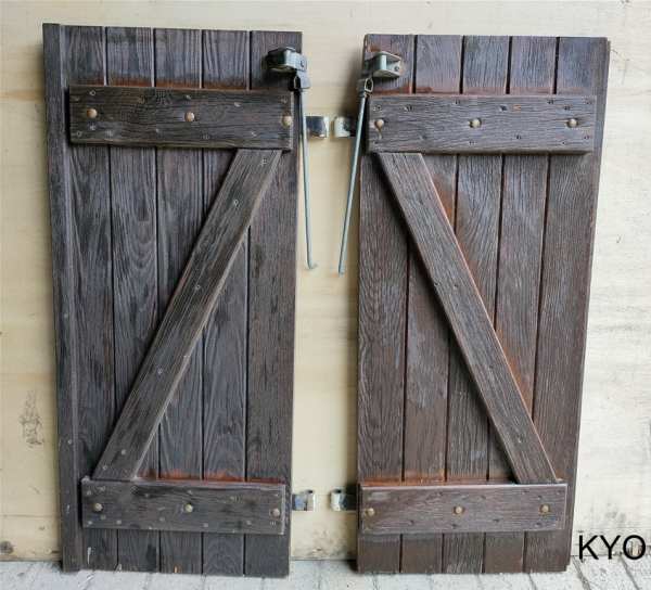 Vente Volets battants bois, largeur 45 x hauteur 103 cm