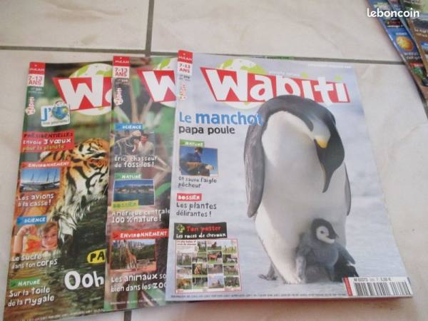 Vente Wapiti magazine