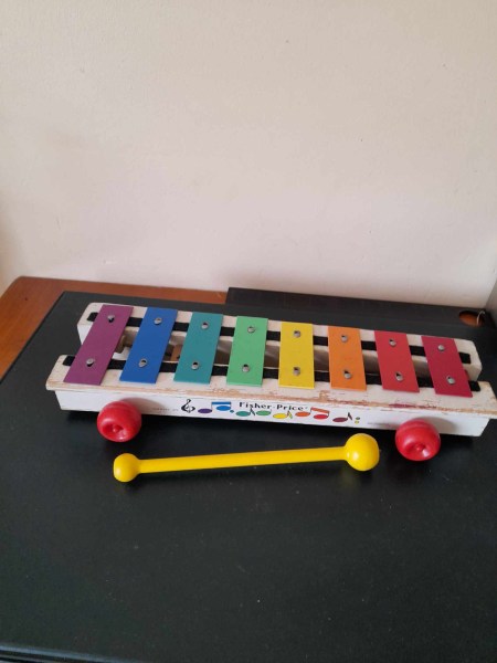 Xylophone en bois - fisher price - vintage